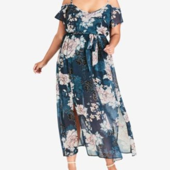 city chic jade blossom